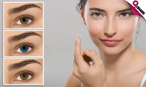 For QR126 Get FreshLook Zero-Powered Colored Contact Lenses - Choose from 10 Brilliant Shades! (QR210 Value)